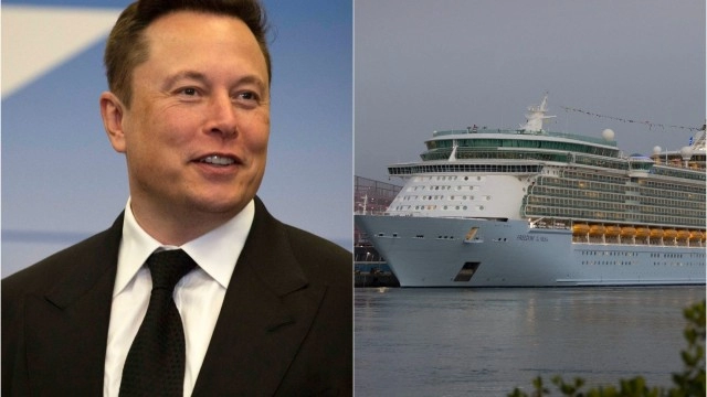 Royal Caribbean is the first cruise liner to request Elon Musk's Starlink satellite internet onboard its ships