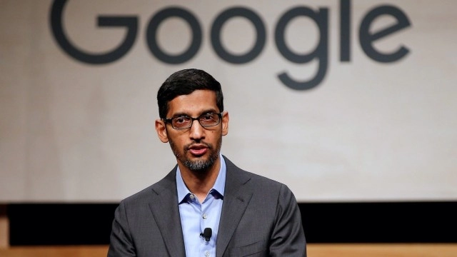 Google workers tell Sundar Pichai “don't be evil” while conducting layoffs.