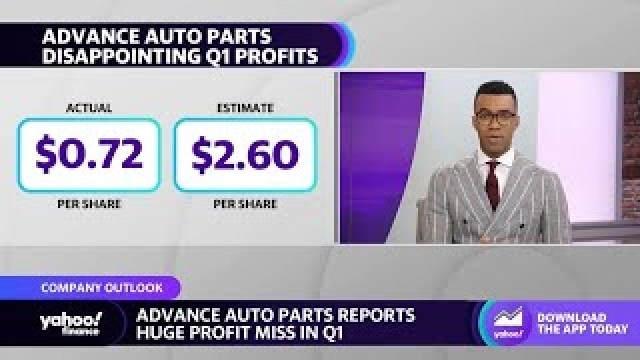 Advance Auto Parts stock plunges on Q1 profit miss