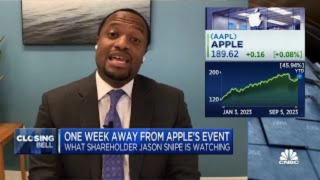 Apple's new iPhone release isn't likely to push stock above 52-week high, says Odyssey's Jason Snipe