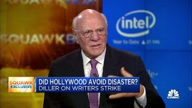 Barry Diller on Hollywood writers' strike, streaming economy and media landscape