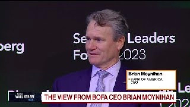 BofA's Moynihan Says the Banking System Is in Good Shape