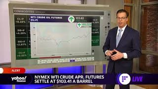 Crude oil futures close at $103.41 a barrel as IEA agrees to release oil, OPEC+ set to meet