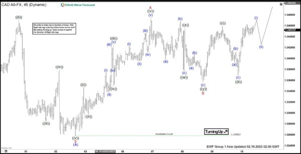 Elliott Wave Count Suggests Further Upside in USDCAD