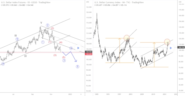 The USD Outlook – Elliott Wave