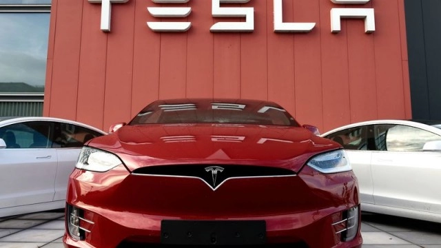 Tesla files for 3-for-1 stock split.