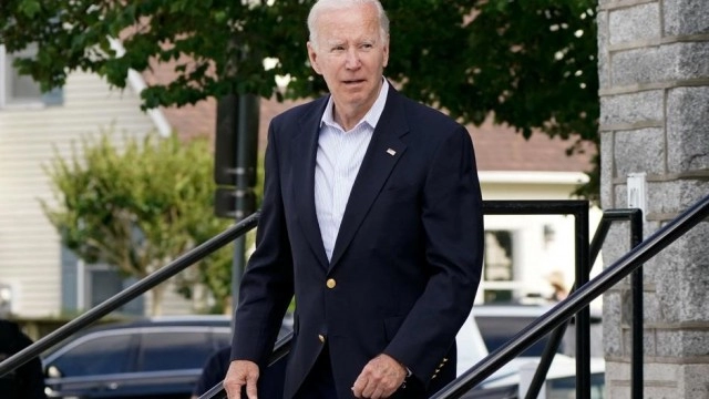 Biden says he is proud of Apple workers who voted to join a union