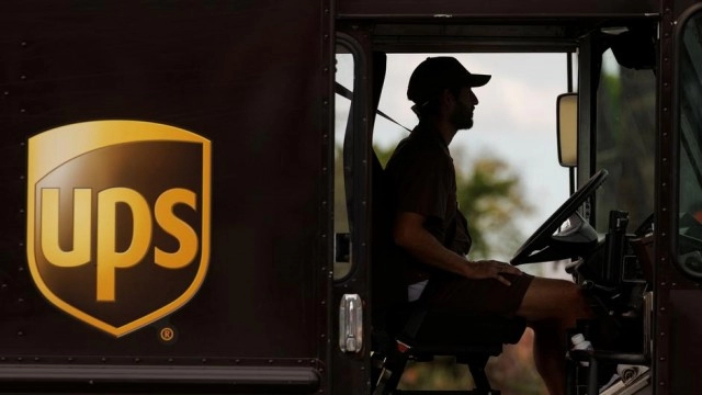 UPS posts rise in quarterly adjusted profit