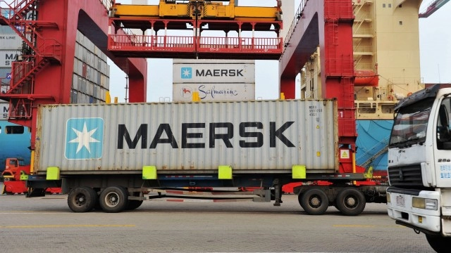 Maersk considers suspending shipping container deliveries to, from Russia