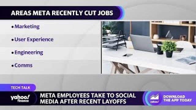 Meta employees comment on social media after recent layoffs