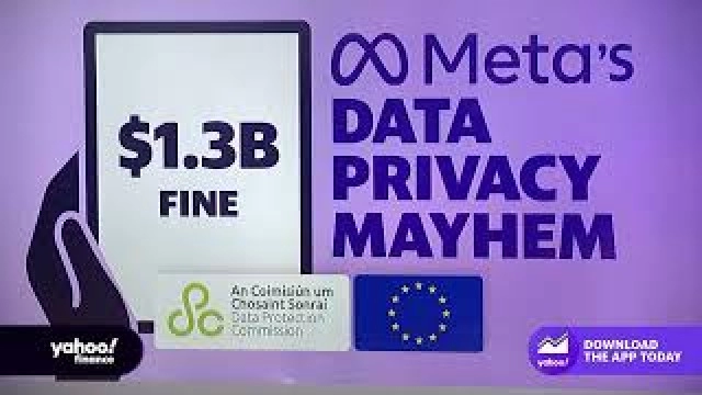 Meta fined $1.3 billion for violating E.U. data privacy policies