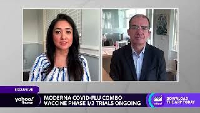 Moderna CEO on combo Covid, flu vaccine moving to next trial phase