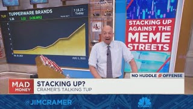 Odds might favor bankruptcy in Tupperware's case, says Jim Cramer