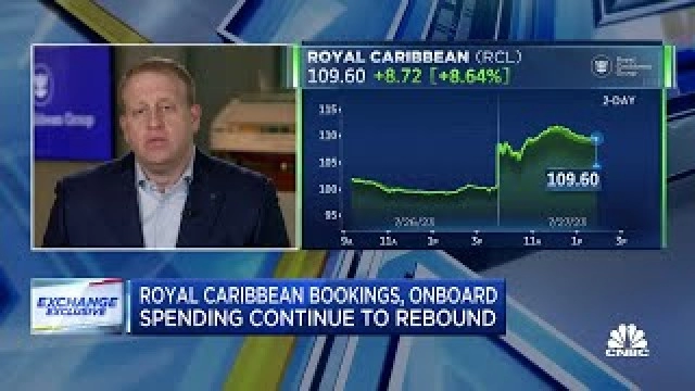 Royal Caribbean CEO: Cruise bookings are substantially higher than pre-Covid