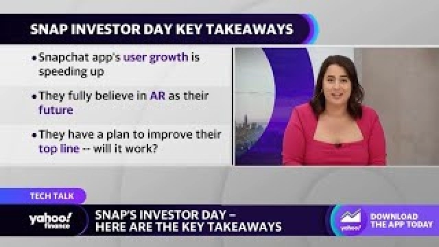 Some of the key takeaways from Snap's Investor Day