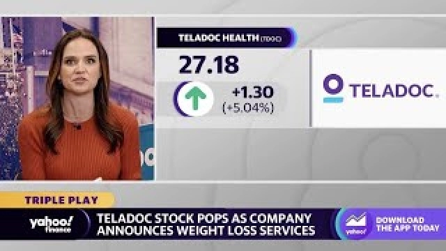 Teladoc Health stock pops after announcing new weight loss service