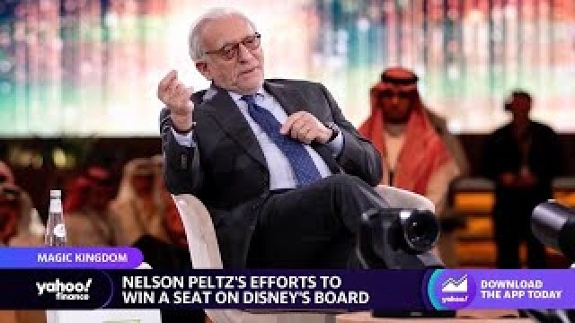 Trian Fund's Nelson Peltz continues campaign to earn Disney board seat