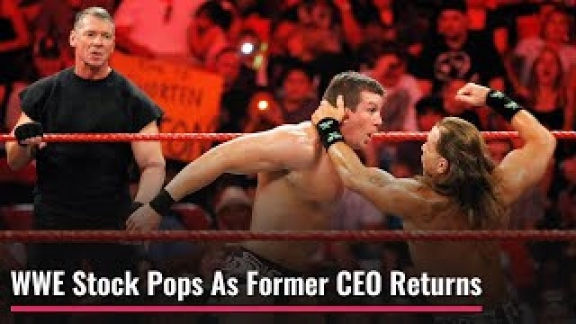 WWE Stock Pops As Former CEO Returns